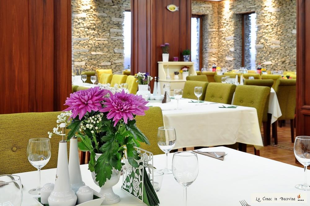 Hôtel La Conac In Bucovina à Gura Humorului Extérieur photo
